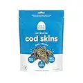 Open Farm Dehydrated Cod Skin Grain-Free Dog Treats, One-Ingredient Gently Cooked Pacific Fish Recipe with No Artificial Flavors or Preservatives, 2.25 oz