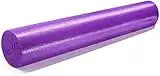 Yes4All Premium High-Density Round PE Foam Roller for Pilates, Yoga, Stretching, Balance & Core Exercises with 4 Sizes (12, 18, 24 & 36 inch) - Multi Color