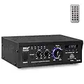 Pyle PCAU35A 2 x 75 W Mini Power Amplifier with USB/SD Card Input