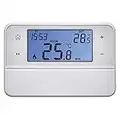 Emos Thermostat d'ambiance numérique avec prise en charge OpenTherm - Thermostat programmable, filaire, montage en surface, blanc, 12,6 x 8,4 x 2,6 cm