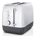 Breville Edge Deep Chassis 2-Slice Toaster | Toasts All the Way to the Top | Brushed Stainless Steel [VTT981]