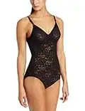 Bali Womens Lace 'N Smooth Shapewear Body Shaper Df8l10, Black, 36DD