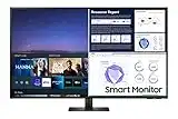 Samsung LS32BM500EUXXU 32" 1080p Full HD LED Hybrid Streaming TV & Monitor with Full Smart Platform and Speakers, 2022