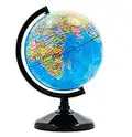 EXERZ 14cm Mappamondo - Mappa in Italiano - Globo Della scuola Educativa/Decorazione/Geografica - Mappa politica (14cm)