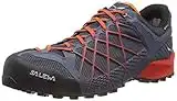 Salewa Men's Ms Wildfire Gore-tex Trekking hiking shoes, Ombre Blue Fluo Orange, 10.5 UK