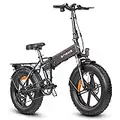 Fafrees Bicicletta Elettrica Pieghevole da 48 V 13 Ah Batteria Rimovibile per Adulti Bici Elettrica da neve da Spiaggia