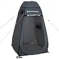 SONGMICS Pop up Tent, Privacy Shelter for Changing Room, Dark Gray + Blue