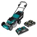 Makita XML06PT1 36V (18V X2) LXT® Brushless 18" Self-Propelled Commercial Lawn Mower Kit with 4 Batteries (5.0Ah)