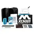 XCMAN - Kit completo de afinación y encerado para esquís, snowboard con hierro encerado, cera de esquí, afinador de bordes, PTEX para afinar, reparar y encerar