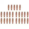 0.8mm Mig Welding Welder Round Contact Tips for MB25 MB36 Euro Torches 25pk