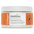 Maritime Naturals Daily Collagen Moisturizer, Retinol Cream, Collagen, Jojoba Oil, & Vitamin E, Face Cream for Women & Men, Made with Organic Ingredients, 120 ml