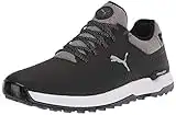 PUMA Proadapt Alphacat, Zapatos de Golf Hombre, Black Silver Quiet Shade, 46 EU