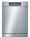 Bosch SMU4HAS48E Serie 4 Smarter Geschirrspüler Unterbau, 60 cm breit, Besteckkorb, Made in Germany, Silence Programm besonders leise, Extra Trocknen auf Knopfdruck