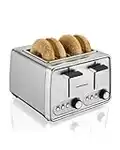 Hamilton Beach 4 Slice Modern Chrome Toaster