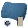 Rilextec Inflatable Camping Pillow for Traveling, Inflatable Pillow Backpacking for Camping, Ultralight and Portable Camping Pillows for sleeping, Neck Lumbar Support, Ergonomic Design Neck Pillows for Hiking Travel