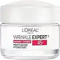 L'Oreal Paris Anti-Aging Face Cream 45+, Day & Night Skincare, Wrinkle Expert, With Retino-Peptide to Reduce the Look of Wrinkles, 50mL