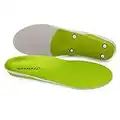 Superfeet GREEN - High Arch Orthotic Support - Cut-To-Fit Shoe Insoles - Men 7.5-9 / Women 8.5-10