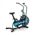 CAPITAL SPORTS Stormstrike 2k - Cyclette, Ellittica da Casa, Crosstrainer, Ergometro, Seduta Regolabile, Computer Integrato per Monitorare Allenamento, Portata 120 Kg, Nero