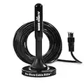 Magic Stick Antenna for Smart TV - MS-45MAX Multi-Directional- as seen on TV - 4k 1080p HD TV Antennas (High Definition) - Omnidirectional Indoor - Black