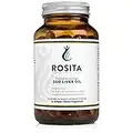 Rosita Extra Virgin Cod Liver Oil Softgels, 90 count