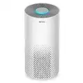 Afloia Air Purifiers for Home Large Room Up to 1076 Ft², H13 True HEPA Air Purifiers for Bedroom 22 dB, Air Purifiers for Pets Dust Dander Mold Pollen, Odor Smoke Eliminator, Kilo White, 7 Color Light