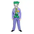 amscan- Costume de Joker pour Enfant de 6 à 8, 9907609, Violet, Vert, 6-8 Ans