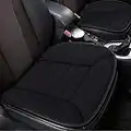 Leowsad Universal Car Seat Cushion. Comfort Memory Foam Seat Pad for Home Car Office Chair. Breathable,Non Slip Car Seat Protector.(Black)