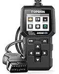 TOPDON AL400 OBD2 Diagnostico per Auto, 10 Modalità OBD2, Pulsante One Touch I/M Ready, OBD2 Scanner Auto Diagnostica Aggiornamenti a Vita, 2.4 Pollici Schermo a Colori TFT