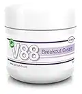 V88 Breakout Cream with Salicylic Acid for Spots Blackheads Blemishes and Problem Skin Suitable and Safe for those Prone to Acne - Paraben and Cruelty FREE - 50 grams