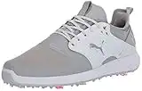 PUMA Men's Ignite Pwradapt Caged Golf Shoes, Gray Violet Silver White, 7 UK