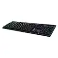 Logitech G915 LIGHTSPEED RGB Mechanical Gaming Keyboard, Low Profile GL Tactile Key Switch, LIGHTSYNC RGB, Advanced LIGHTSPEED Wireless and Bluetooth Support - Tactile