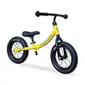 Banana Bike & LAVA Sport Banana GT Balance Bike - Senza Pedali - 2 a 5 Anni - Manubrio e Sedile Regolabili - Alluminio, Ruote Ad Aria - Giallo