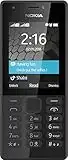 Microsoft Nokia 216 A00027879 Cellulare, 16 MB, Nero [EU], dual SIM