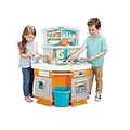 little tikes Home Grown Kitchen - Role Play Realistic Kitchen Real Cooking & Water Boiling Sounds Kitchen Accessories Set for Girls Boys - Multicolor, 652868