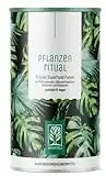 NATURTREU® Superfood Pulver vegan Pflanzenritual - 450g Smoothie Pulver, Greens Pulver mit Weizengras, Gerstengras, Lucuma, Maca, Spinat, Moringa, Spirulina & Bakterien