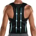 Posture Corrector for Men&Women - Back Brace for Lumbar Support and Upright - Breathable Back Straightener Back Corrector Posture Improve and Neck, Back, Shoulder Pain Relieve (XX-Large(42-48 Inch))