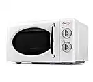 Girmi FM21 Forno Microonde Vintage Combinato, 1150W, 20 Litri, Bianco