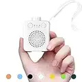 FANSBEN white Máquina ruido blanco bebés, White Noise Machine para dormir bebés adultos, Super Mini Maquina de ruido blanco con 13 sonidos relajantes, volumen ajustable para viajes en casa y oficina