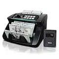 Kolibri Money Counter Machine - 1,500 Bills per min, Advanced Counterfeit Detection, Set up in Minutes, Add and Batch Modes, Cash Counter with LCD Display,3-Year Warranty - 24/7 US Customer Support