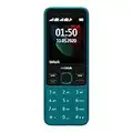 Nokia 150 Version 2020 Feature Phone (2,4 Zoll, 4 MB interner Speicher (erweiterbar auf bis zu 32 GB per MicroSD-Karte), 4 MB RAM, Dual SIM) Cyan