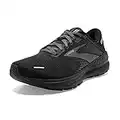 Brooks Women's Adrenaline GTS 22 Supportive Running Shoe - Black/Black/Ebony - 7.5 Medium