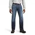 ARIAT MNS FR M5 Str Drstr Trke Strt LG JN Ryly DuraStretch Jeans apilables de Pierna Recta-Mezclilla para Hombre, Ryley, 40W/30L