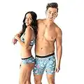 Warriors & Scholars W&S Matching Underwear for Couples - Couples Matching Undies, Dessert, Bralette, Medium