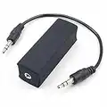 Ground Loop - Isolatore acustico Ground Loop con cavo da 3,5 mm per sistema audio Home Stereo Car