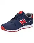 NEW BALANCE Zapatilla Moda Casual Junior YC373XF2 Azul/Rojo (Numeric_38)