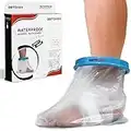 GETOREX - Protector De Escayola - Cubre Escayola Pierna Adulto para Tobillo Impermeable - Funda Escayola De Adultos Para Pie Lesionado - Cubierta Hermética Para Mantener Seco Al Ducharse