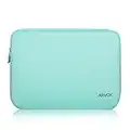 Arvok 17 17.3 Pouces Housse Ordinateur Portable Pochette en Néoprène Protection Sacoche pour PC Chromebook Ultrabook Netbook Tablette (Vert Clair)