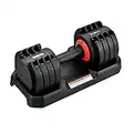 RPM Power Manubrio Dumbbell Regolabile, Singolo, Professionale - Salvaspazio, Ideale per l'Allenamento a Casa, l'Allenamento della Forza e lo Sviluppo Muscolare, Bodybuilding