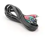 6 ft RGB Component Video Cable - (Red-Green-Blue) Component Cable - DIRECTV, Satellite Dish Comcast - 1 Pack