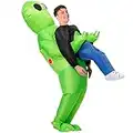 ZIZWO Inflatable Costume Adult, Alien Halloween Inflatable Costumes, Alien Funny Halloween Blow up Costumes for Men& Women